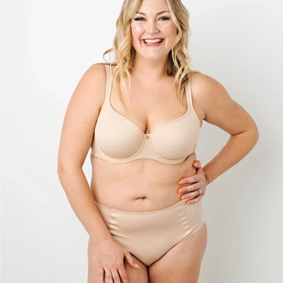 Essential Bodywear original Abbie Bra in Buff 40C - Picture 6 of 9